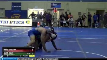 174 lbs Champ. Round 1 - Luke Silva, Aurora Universtiy vs Muzi Siseltha, University Of Wisconsin-Oshkosh