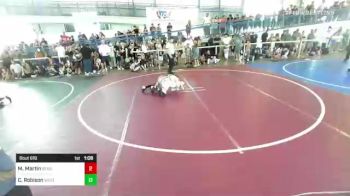 88 lbs Quarterfinal - Malakii Martin, Bear Cave vs Corbyn Robison, Westlake Wrestling