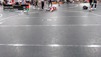 100 lbs Round 2 - Harley Nash, The Storm Wrestling Center vs Tarayiah Lattimore, Patriots Wrestling Club-Dothan