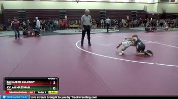 PW-2 lbs Round 1 - Kendalyn Belinsky, IAWC vs Kylah Massman, THWC