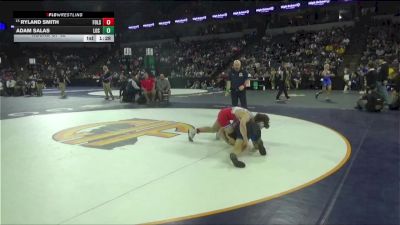 150 lbs Round Of 32 - Ryland Smith, Folsom (SJ) vs Adam Salas, Los Alamitos (SS)