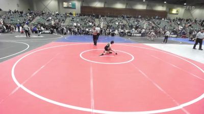 54 lbs Consi Of 8 #2 - Connor Houck, Oroville Rattlers vs Grayson Geisendorf, Gold Rush