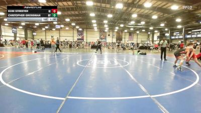 126 lbs Round Of 16 - Kobi Streeter, NE vs Chritopher Grossman, MT