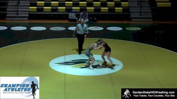 100 lbs Tara Maloy, North Hunterdon vs Karlly Hague, Vernon Township