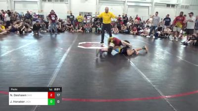 90 lbs Pools - Nolan Deshawn, Ohio Gold 14K vs Jacob Honaker, Jacket W.C.