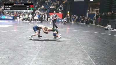 125 lbs Round Of 16 - Zeke Witt, North Dakota State vs Ty Tice, Chattanooga