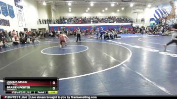 144 lbs Champ. Round 2 - Joshua Stone, Post Falls vs Braiden Porter, University