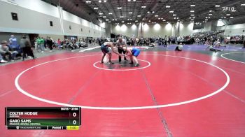 215A Quarterfinal - Garo Sams, Francis Howell Central vs Colter Hodge, Harrah