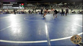 155 lbs Consolation - Elijah Peterson, Elgin Wrestling vs Manny Botone, Darko Valley Wolfpak