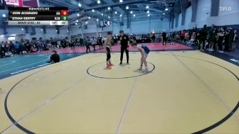 92 lbs Quarterfinal - John Alvarado, Apex Grappling Academy vs Ethan Gentry, NXT Level Wrestling Academy