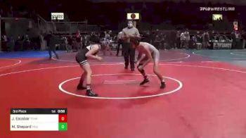 114 lbs 3rd Place - Juancarlos Escobar, Team Texas vs Mia Shepard, Pride WC