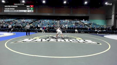 133 lbs Round Of 32 - Kolten Powers, Montana-Northern vs Caleb Rivas, Cal Poly
