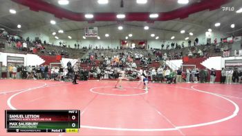 120 lbs Champ. Round 1 - Samuel Letson, Lawrence North Wrestling Club vs Max Salisbury, Charlestown Pirates