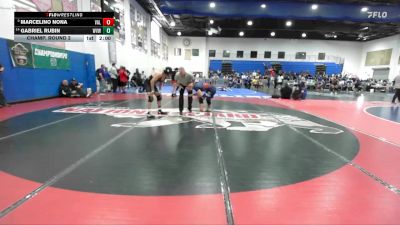 165 Boys Champ. Round 2 - Marcelino Nona, Valhalla vs Gabriel Rubin, Westview