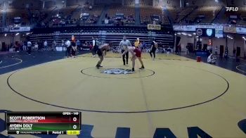 149 lbs 1st Place Match - Ayden Dolt, Central Missouri vs Scott Robertson, Nebraska Unattached