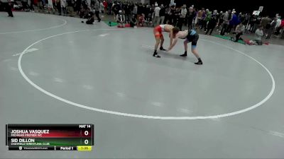 138 lbs Champ. Round 3 - Joshua Vasquez, Michigan Premier WC vs Sid Dillon, Chatfield Wrestling Club