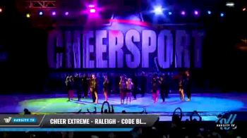 Cheer Extreme - Raleigh - Code Black [2021 L6 International Open Coed - NT Day 2] 2021 CHEERSPORT National Cheerleading Championship