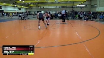 157 lbs Quarterfinal - Mitchell Arch, Case Western Reserve vs Greg Croce, Delaware Valley