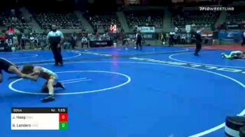 88 lbs Quarterfinal - Justus Heeg, Standfast vs Gavin Landers, Iawc