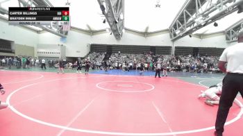 128-I lbs Round Of 16 - Carter Billings, Berwick Area vs Brayden Inman, AMERICAN MMA AND WRESTLING