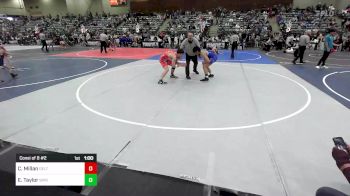 137 lbs Consi Of 8 #2 - Cole Millan, Delta Wrestling Club vs Emilio Taylor, Spring Hills WC