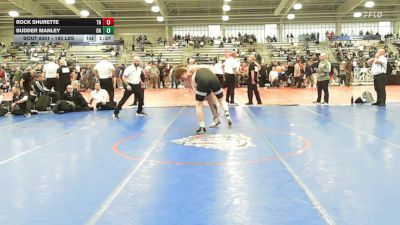 195 lbs Semifinal - Rock Shurette, TN vs Budder Manley, OH