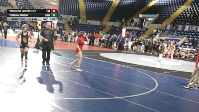 120 lbs Consi Of 4 - Hailey Lewis, Silver Lake vs Vivian Morselli, Somerset Berkley