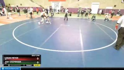 120 lbs Cons. Round 1 - Joey Enzminger, ND vs Logan Meyer, WI