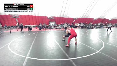 16U Boys - 215 lbs Semis - Elliot Havlish, Wisconsin vs Austin Retzlaff, Wisconsin