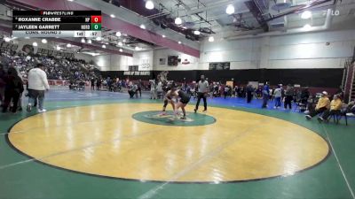 125 lbs Cons. Round 3 - Jayleen Garrett, Nordhoff vs Roxanne Crabbe, Newbury Park