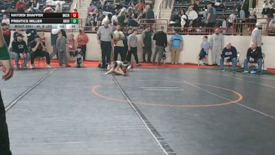 80_B lbs Consi Of 8 #2 - Hayden Shaffer, Mechanicsburg vs Prentice Miller, Grove City