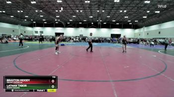 113 lbs Cons. Round 1 - Braxton Moody, Valley Center HS vs Lathan Tabor, North DeSoto