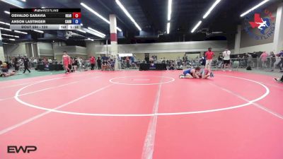 120 lbs Quarterfinal - Osvaldo Saravia, Heart And Pride Wrestling Club vs Anson Lastinger, Cardinal Wrestling Club