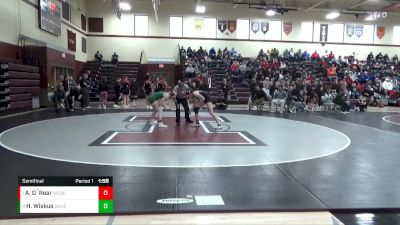 125 lbs Semifinal - Anna O`Rear, West Delaware vs Hailey Wiskus, Dubuque Hempstead