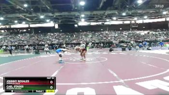 126 lbs Cons. Round 2 - Johnny Rosales, American Falls vs Cael Staggs, McQueen Nevada