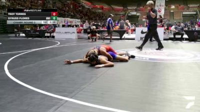 Champ. Round 3 - Troy Torres vs Syruss Flores, Menifee Wrestling Club