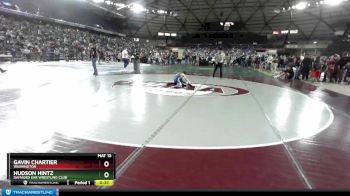 74 lbs Champ. Round 1 - Gavin Chartier, Washington vs Hudson Hintz, Damaged Ear Wrestling Club