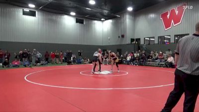 JV-38 lbs Round 1 - Kaydyn Hendryx, Center Point-Urbana vs Ella Nesham, Iowa City Liberty