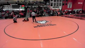 175 lbs Cons. Round 6 - Ameer Khalil, New Lenox (PROVIDENCE CATHOLIC) vs Chris Miller, LOCKPORT (Twp)