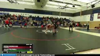 145 lbs Cons. Round 2 - Peter DesRoches, Riverside vs Sylus Feltwell, Liberty