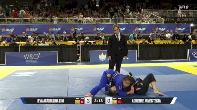 Adrienne James Testa vs Ieva Asadullina Kim 2026 Pan Kids Jiu-Jitsu IBJJF Championship
