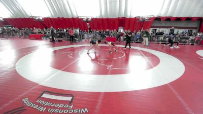 120 lbs Quarters - Amelia Terrill, Hawkeye Wrestling Academy vs Isabella Ndinga Mbappe