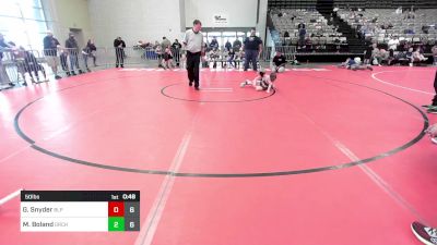 50 lbs Rr Rnd 2 - Gideon Snyder, Buena/Legal Pain vs Mark Boland, Orchard South WC