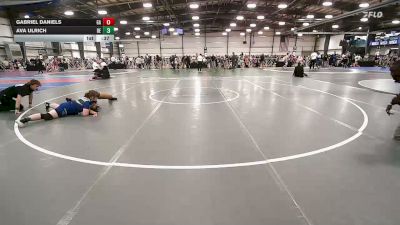 185 lbs Consi Of 16 #1 - Gabriel Daniels, GA vs Ava Ulrich, DE