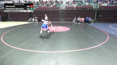 113 lbs Consi Of 8 #1 - Ian Callon, Fountain Inn vs Francisco Mercarda, Richland Northeast