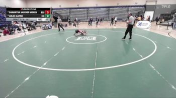 107 lbs 3rd Place Match - Julie Gatto, Stafford Senior High vs Samantha Van Der Weken, Mecklenburg County High School