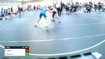 150 lbs Consi Of 64 #1 - Damian Dale, Grindhouse WC vs Jackson Brown, Nwwc