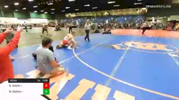 160 lbs Prelims - Drake Acklin, OK vs M.J. Gaitan, CA