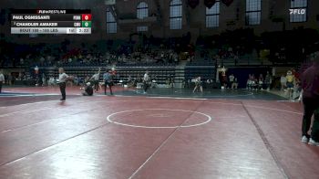 165 lbs Consi Of 8 #1 - Paul Ognissanti, Penn vs Chandler Amaker, Central Michigan