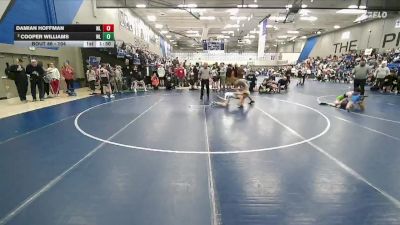 104 lbs Champ. Round 2 - Damian Hoffman, Charger Wrestling Club vs Cooper Williams, Westlake